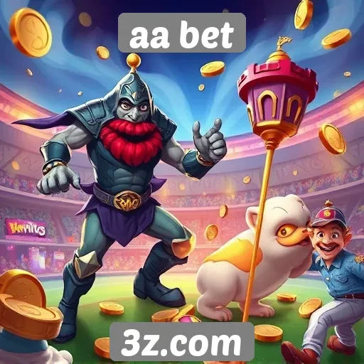 aa bet oferece ampla variedade de jogos online
